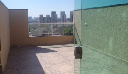 Linda Cobertura á venda de 124m² com 02 Dormitórios, na Vila Tibiriçá - Santo André - SP.