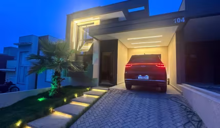 Linda Casa Térrea de 102m² à venda no excelente Condomínio Fechado Villagio Ipanema I- Sorocaba - SP.