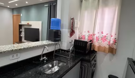 Apartamento á venda de 59m² com 02 Dormitórios, 01 Vaga e Lazer Completo no Jardim Guarujá em  Sorocaba - SP..