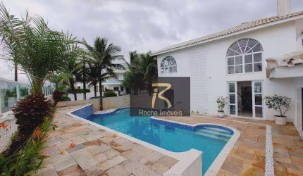 Casa alta padrão  com 6 suítes vista para o mar  venda, 345 m² por R$ 4.700.000.00 Bougainvillee I - Peruíbe/SP