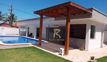 Casa com 4 dormitórios à venda, 250 m² por R$ 1.300.000,00 - Parque Balneário Oásis - Peruíbe/SP
