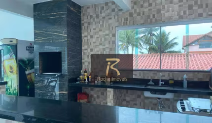 Sobrado com 3 dormitórios à venda, 210 m² por R$ 1.050.000 - Parque Turístico - Peruíbe/SP