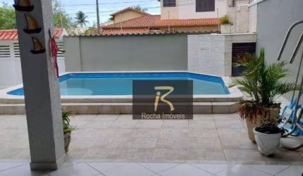 Casa com piscina  com 3 dormitórios à venda, 156 m² por R$ 690.000 - Jardim Barra de Jangada - Peruíbe/SP