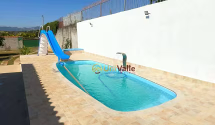 Chácara com Piscina, Rancho Gourmet e Playground, com 2 dormitórios à venda, 500 m² por R$ 635.000 - Portal Vila Rica - Caçapava/SP
