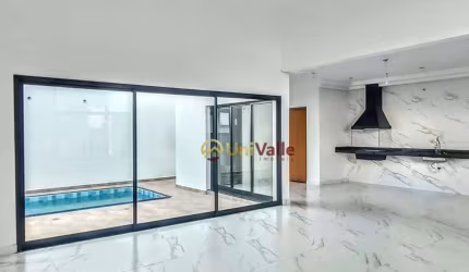 Casa térrea nova com 3 dormitórios à venda, 207m² por R$ 1.200.000 - Condomínio Cataguá Way Norte - Taubaté/SP