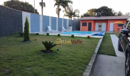 Chácara com 2 dormitórios à venda, 750 m² por R$ 505.900,00 - Berizal - Tremembé/SP