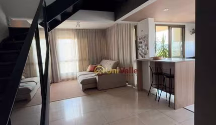 Apartamento Duplex com 3 dormitórios à venda, 107 m² por R$ 695.000 - Edificio Jaboticabeiras - Taubaté/SP
