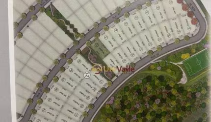 Terreno à venda, 351 m² por R$ 426.000,00 - Residencial Fazenda Casa Grande - Taubaté/SP