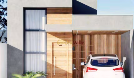 Casa com 3 dormitórios à venda, 103 m² por R$ 560.000 - Residencial Parque dos Sinos - Jacareí/SP