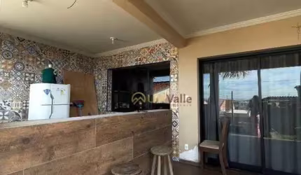 Casa com 3 dormitórios à venda, 130 m² por R$ 585.000 - Chácaras Reunidas Brasil - Taubaté/SP