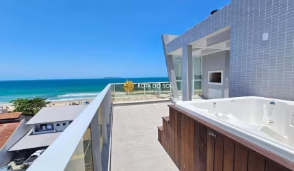 Costa Amalfitana Cobertura 4 quartos vista mar Praia de Mariscal Bombinhas SC