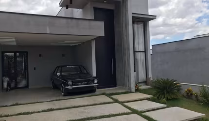 Casa Sofisticada com Área Gourmet e Acabamento de Alto Padrão no Condomínio Vilagio Wanel