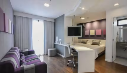 Flat para locação e venda Vila Mariana São Paulo SP - Flat no Saint Lawrence