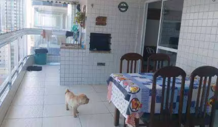 Apartamento com 3 dormitórios à venda, 152 m² por R$ 960.000,00 - Vila Assunção - Praia Grande/SP