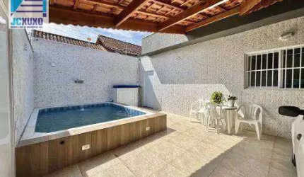 Casa com 3 dormitórios à venda, 108 m² por R$ 900.000 - Vila Assunção - Praia Grande/SP