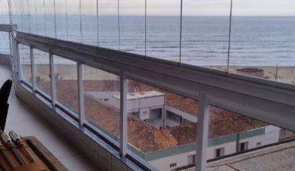 Apartamento com 3 Suítes, lazer completo, cinema, 100 metros da praia à venda, 155 m² por R$ 1.500.000 - Ocian - Praia Grande/SP