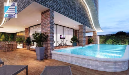 Apartamento com 2 dormitórios à venda, 83 m² por R$ 595.000,00 - Vila Guilhermina - Praia Grande/SP