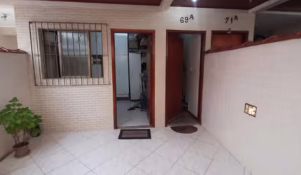 Casa Sobreposta para Venda em Santos, Ponta da Praia, 3 dormitórios, 2 suítes, 3 banheiros, 1 vaga