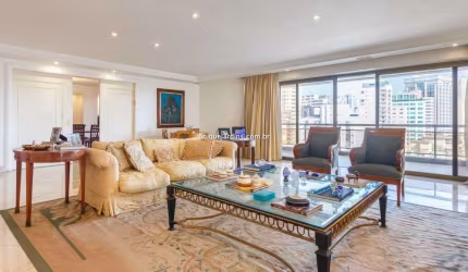 Higienópolis: 4 Suítes | 5 Vagas | 419 m² úteis