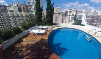 Luxuosa Cobertura Duplex no Jardim Paulista: 3 Dorm | 2 Suítes | 2 Vagas e Piscina Privativa