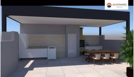 Cobertura à Venda - 95m² - 2 Quartos - 1 Vaga por 348.000,00- Liberdade -Santa Luiza