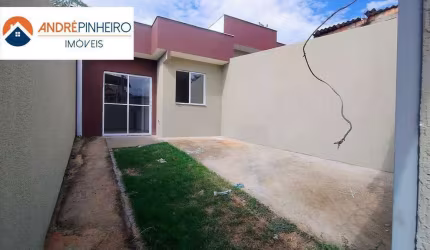 Oportunidade Imperdível! Casa Nova plana sem escadas com 3 Quartos em Santa Luzia
