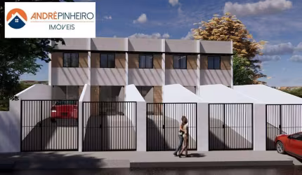 Casa duplex com entrada independente com 02 quartos sendo 02 com suite, 67,17m² no valor de 430.000,00 no bairro Santa Monica