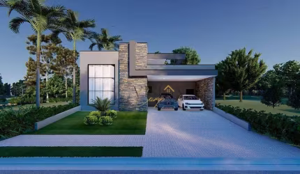 Casa com 3 dormitórios à venda, 220 m² por R$ 1.790.000 - Parque Brasil 500 - Paulínia/SP