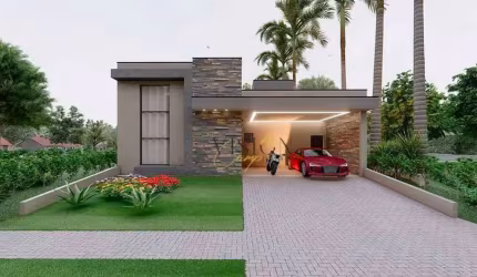 Casa com 3 dormitórios à venda, 192 m² por R$ 1.390.000,00 - Parque Brasil 500 - Paulínia/SP