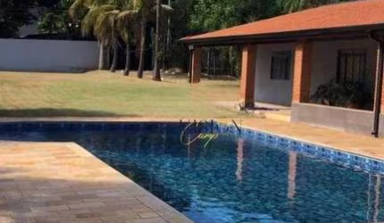 Chácara com piscina à venda - Recanto dos Dourados - Campinas/SP
