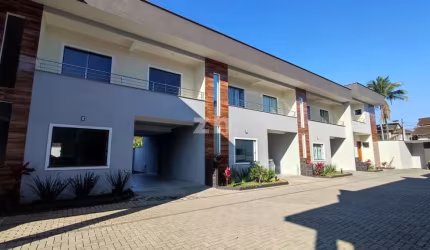 Residencial Saint Michel - CONDOMÍNIO FECHADO | BOM RETIRO | SOBRADO GEMINADO | 1 SUITE + 2 DORM.| 2 VAGAS | ESPAÇO PARA ÁREA DE FESTA E PISCINA
