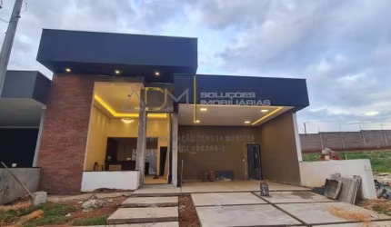 Casa em fase de acabamento no Condomínio Reserva Central Parque -Botucatu