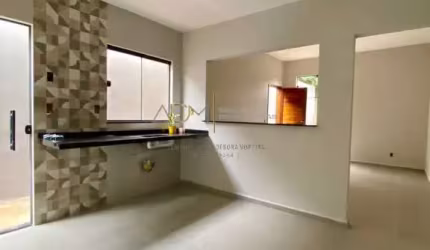 Casa nova localizada no Jardim Ypê em Botucatu-SP