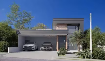 Casa em Construção a venda, no Cond. Reserva Central Parque, em Botucatu