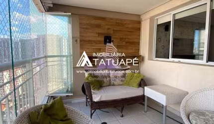 Apartamento com 2 quartos à venda na Praça Louveira, 51, Tatuapé, São Paulo, 122 m2 por R$ 1.590.000
