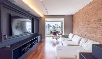 Apartamento para venda, localizado em Pinheiros, mobiliado, com 1 dormitórios, 2 vagas, São Paulo,