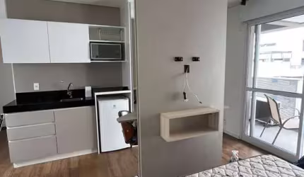 Studio Mobiliado na Turiassu para locação, Perdizes, São Paulo, SP