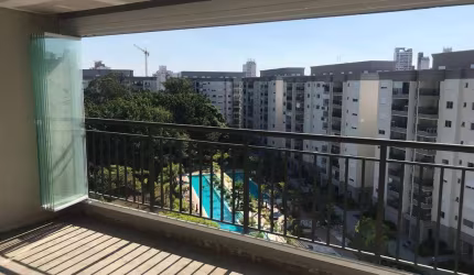 Apartamento de 108m² com terraço à venda com 3 Suítes e 2 Vagas de Garagem, Piscina, Churrasqueira,
