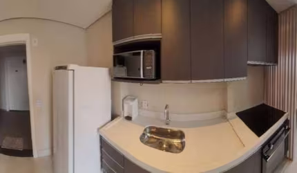 Apartamento de 26m² à venda, Barra Funda, São Paulo, SP Mobiliado com 1 Dormitório sendo Suíte, Pis