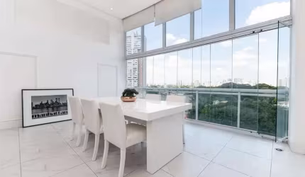 Apartamento Mobiliado 1 Dormitorio 85m2 para locação, Brooklin Paulista, São Paulo, SP