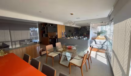 Apartamento ALTO PADRÃO, MOBILIADO, com 121m²,  para locação, Pinheiros, São Paulo, SP