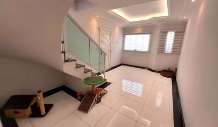 Sobrado de 121m² à venda e locação, Vila Mafra, Semi Mobiliado com 2 Dormitórios, Sala para 2 ambie