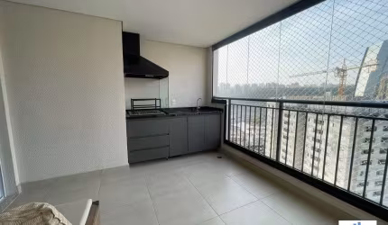 Apartamento de 68m² com terraço Gourmet à venda, Santo Amaro, São Paulo, SP. com 2 Dormitórios send