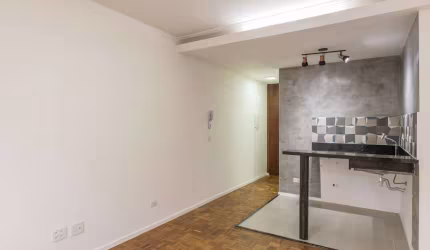 Loft de 25m² para locação, Vila Buarque, São Paulo, SP. Totalmente Reformado,Andar alto, ambientes