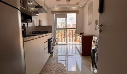 Apartamento novo à venda com 1 dormitório sendo 1 suíte e 1 vaga de garagem, 30M², localizado no Ja