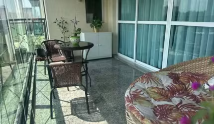 Apartamento MOBILIADO de 168m² à venda, Jardim Santo Amaro, São Paulo, SP. com 4 Dormitórios sendo