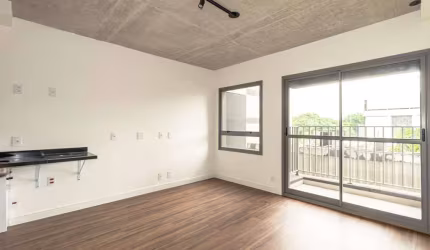 Studio de 24m² NOVO à venda, Indianópolis, São Paulo, SP. com Dormitório/Sala, 1 Banheiro, próximo