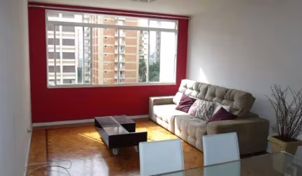 Apartamento de 135m² à venda, Perdizes, São Paulo, SP. Mobiliado e com 2 Dormitórios sendo 1 Suíte,
