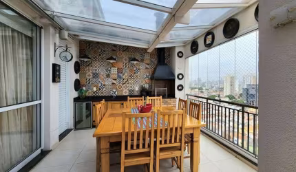 Cobertura Duplex, 3 dormitórios e 3 vagas à venda, Cambuci, São Paulo, SP