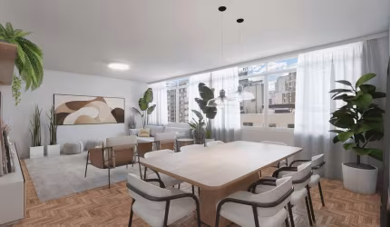 Apartamento de 155m² à venda, Paraíso, São Paulo, SP. com 3 Dormitórios, sendo 2 Suítes, Sala ampla